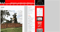 Desktop Screenshot of design-altruism-project.org